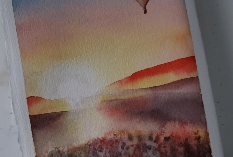 Sunlight on landscspe