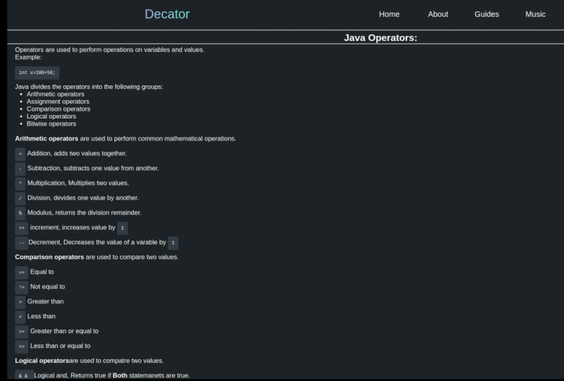 Just a (Work in Progress) Website