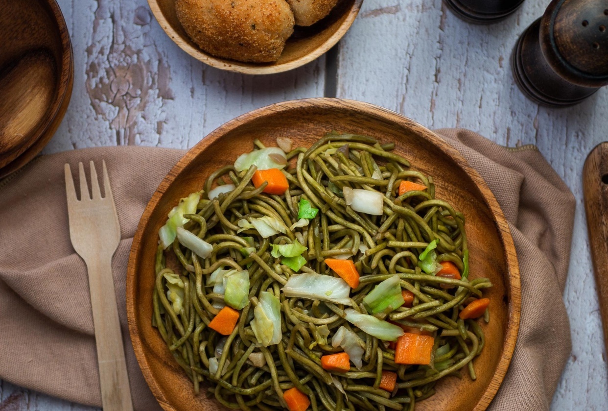 Moringa Stir Fry Noodles - student project