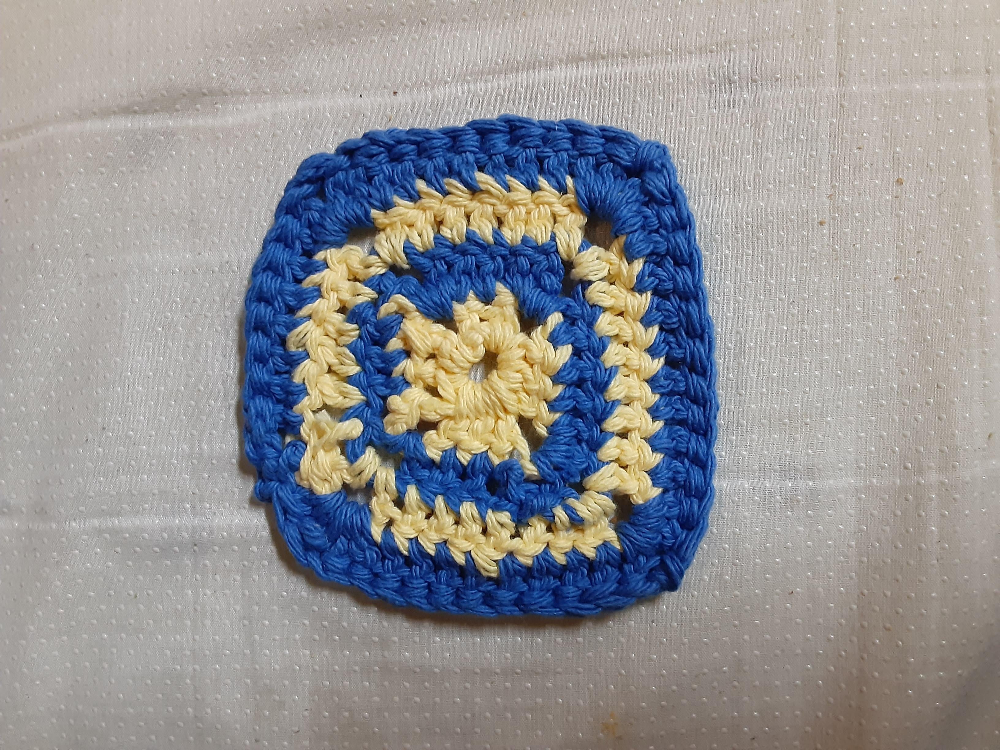 First Attempt at a Granny Square - student project