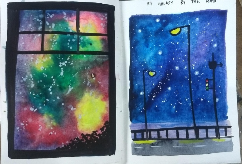 Galaxies and night skies with Umashree