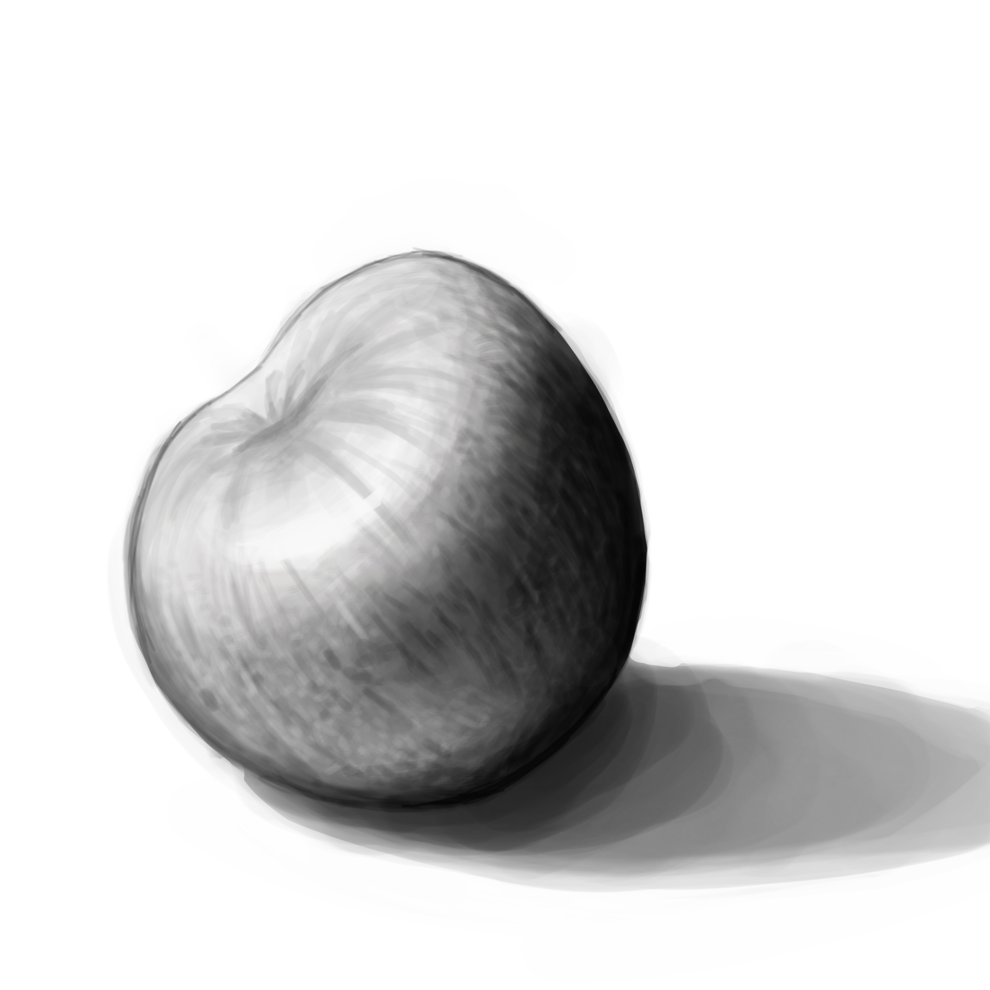 Apple drawing