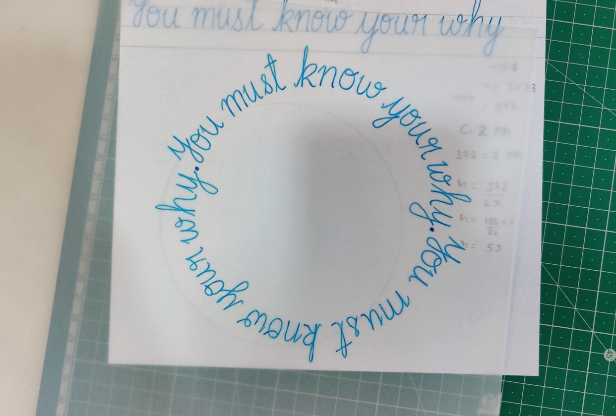 Know your why - student project