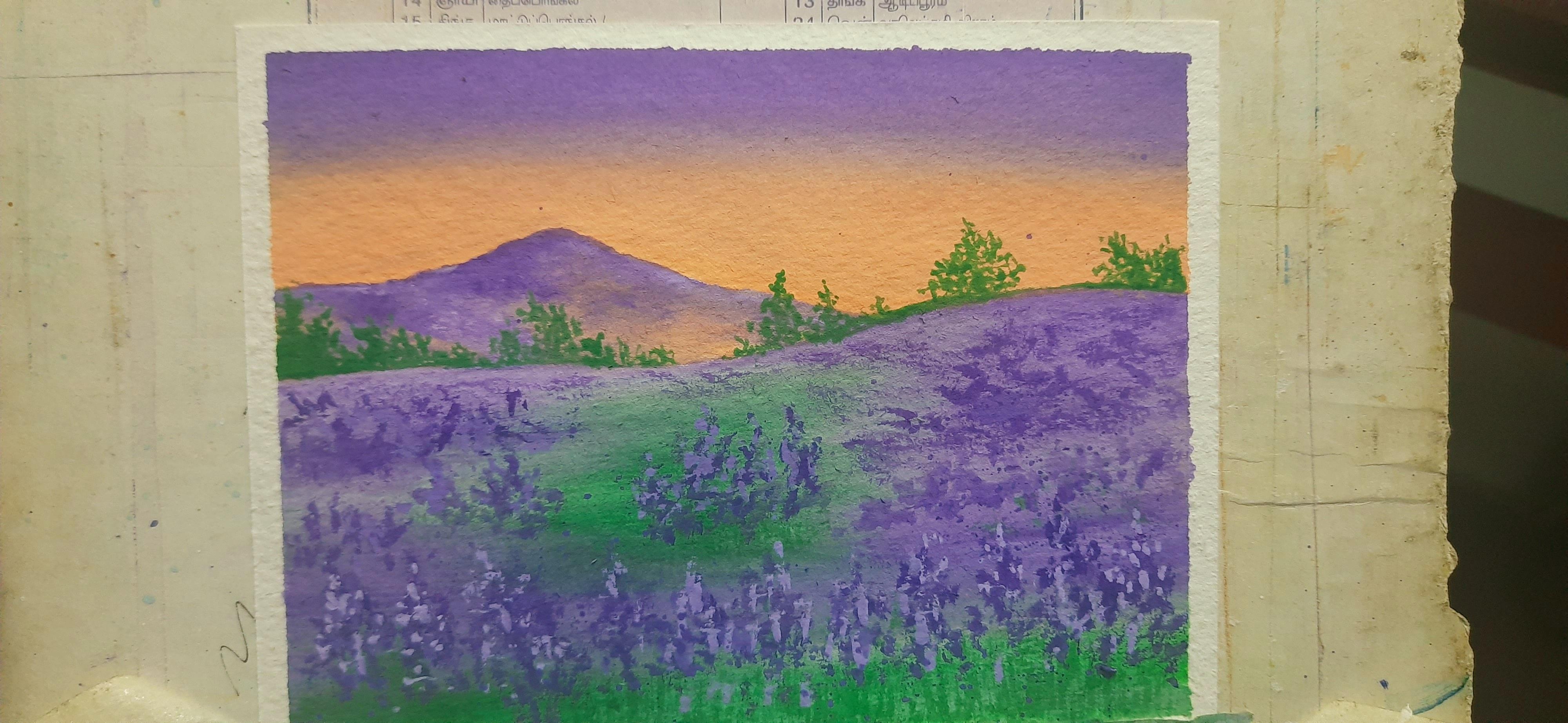 A Comprehensive Guide to Gouache for Beginners - student project