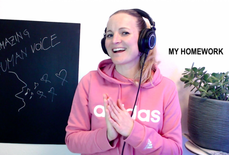 Amazing human voice - my homework :)