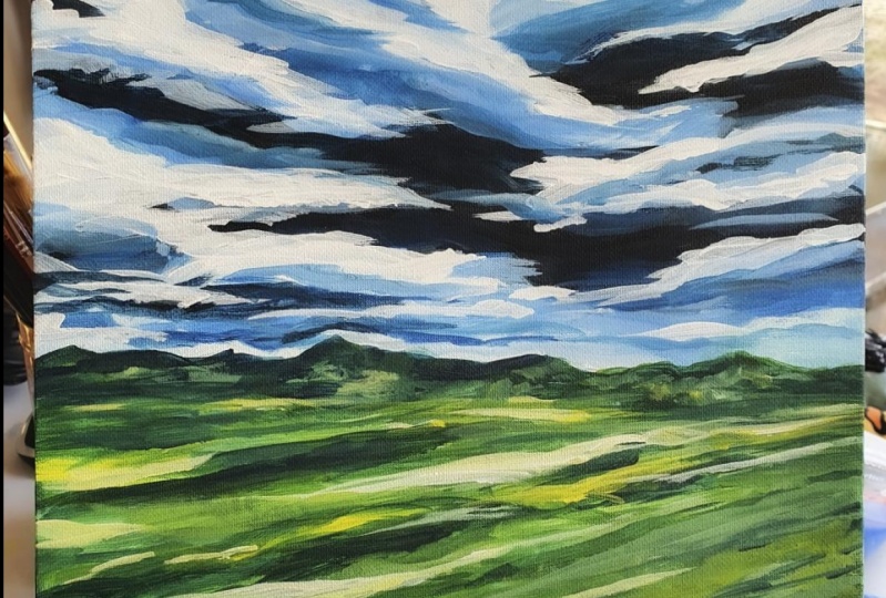 Abstract landscape