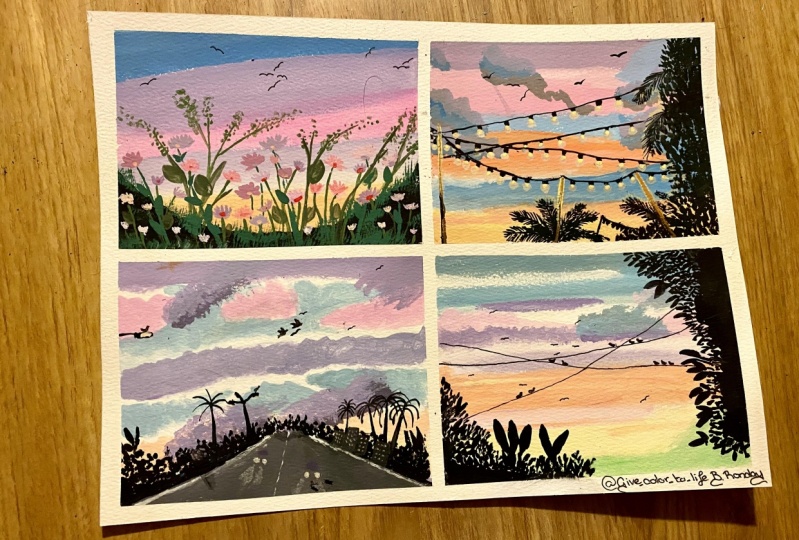 Pastel sky project
