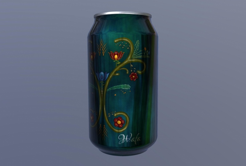 A can