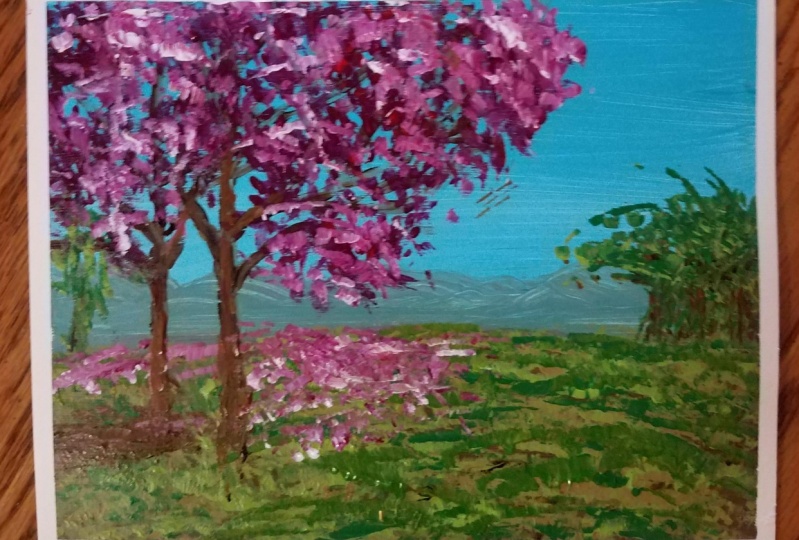 pink tree