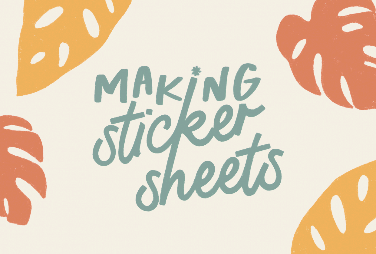 My Sticker Sheet - student project
