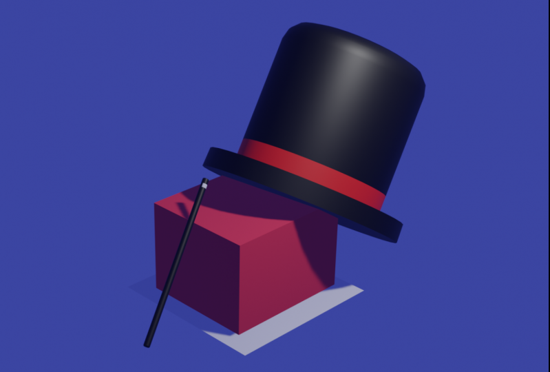 Practice Hat & Wand
