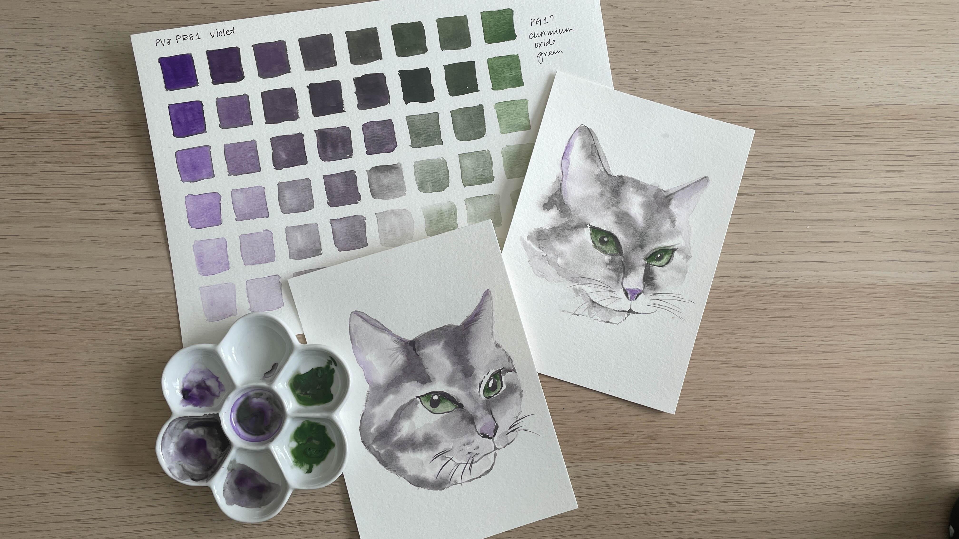 Watercolor Greys Project
