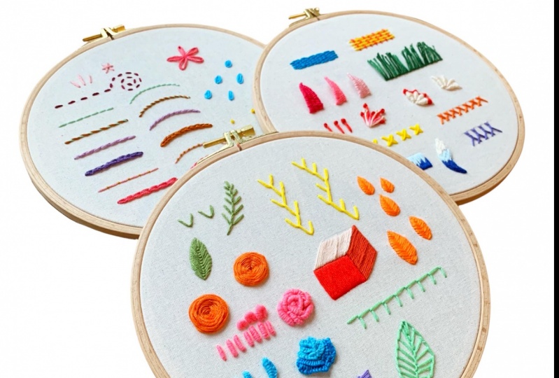 Learning Embroidery Stitches with Rubab Amir
