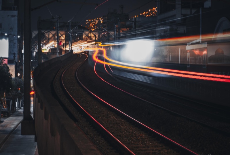 Una noche en el metro.