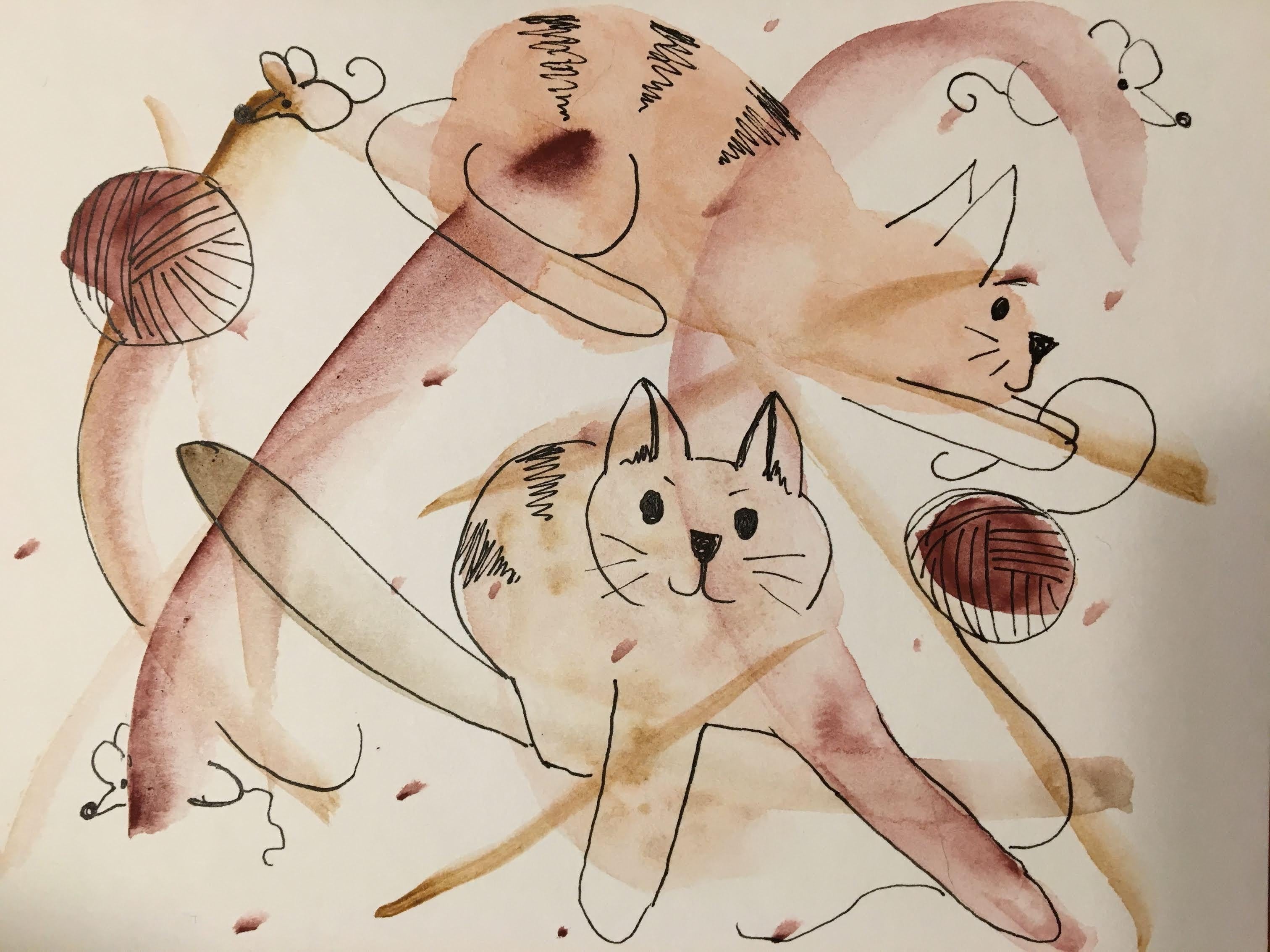 Naughty Kitty - student project