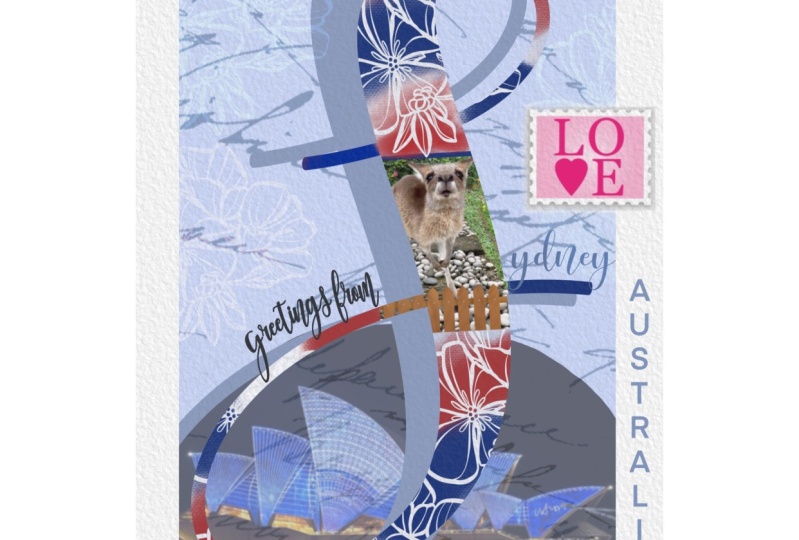 Homemade Postcard