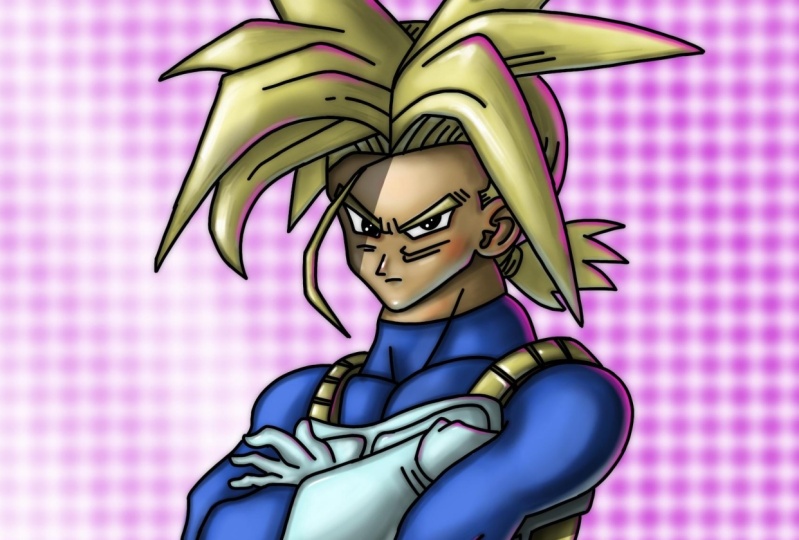 My first attempt at digital colouring