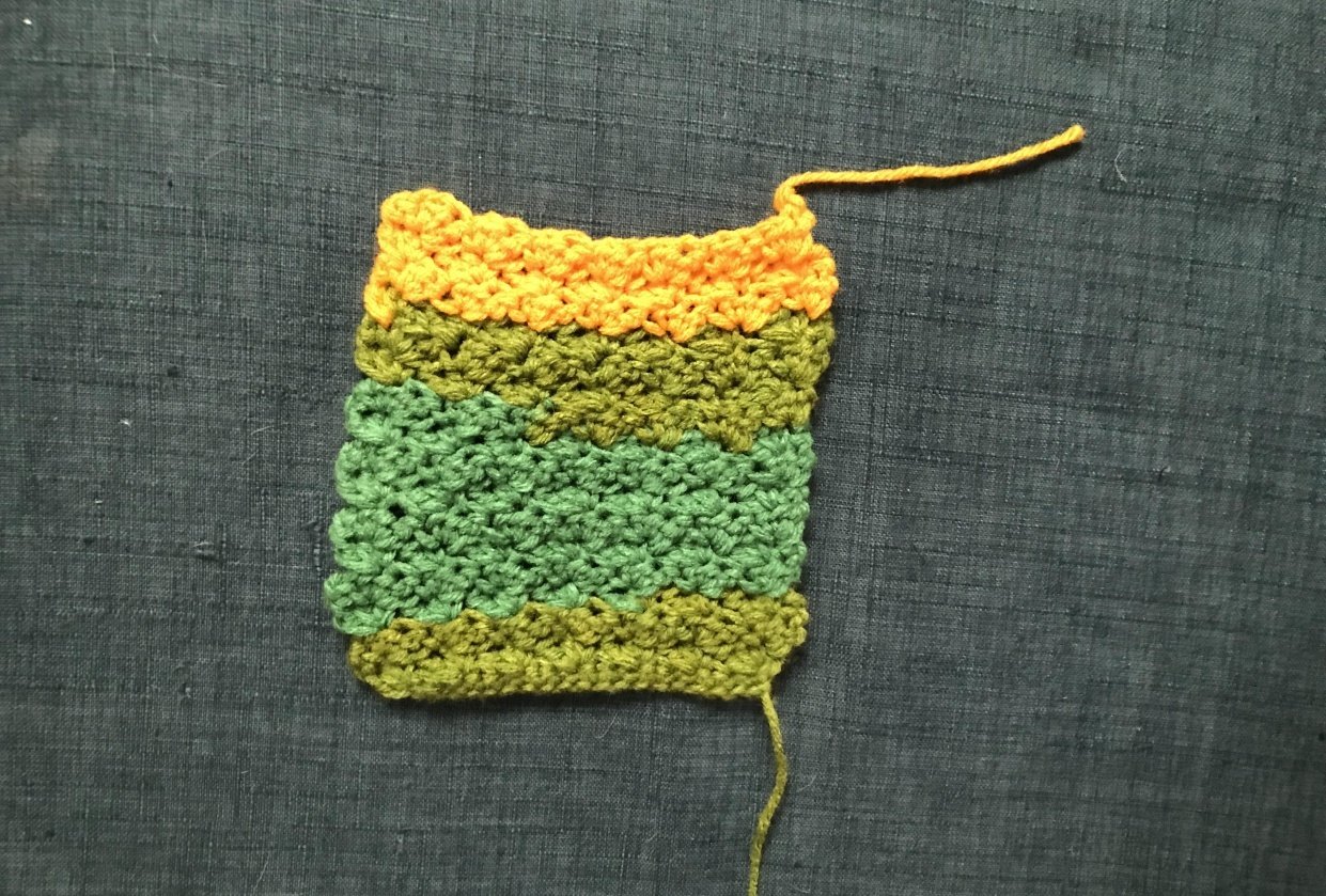 Crotchet square - student project