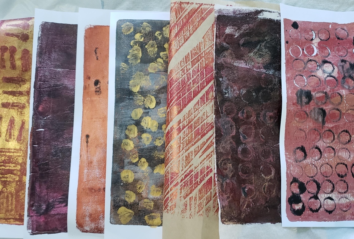 Susan's Attempts at Mark Making - student project