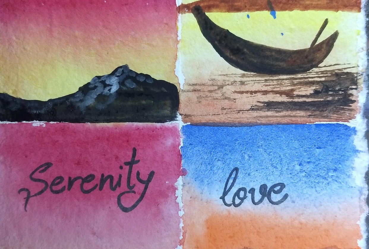 10 day watercolor challenge with Richa - student project