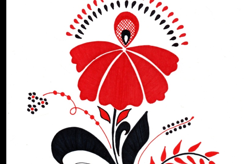 Russian Folk Style tulip