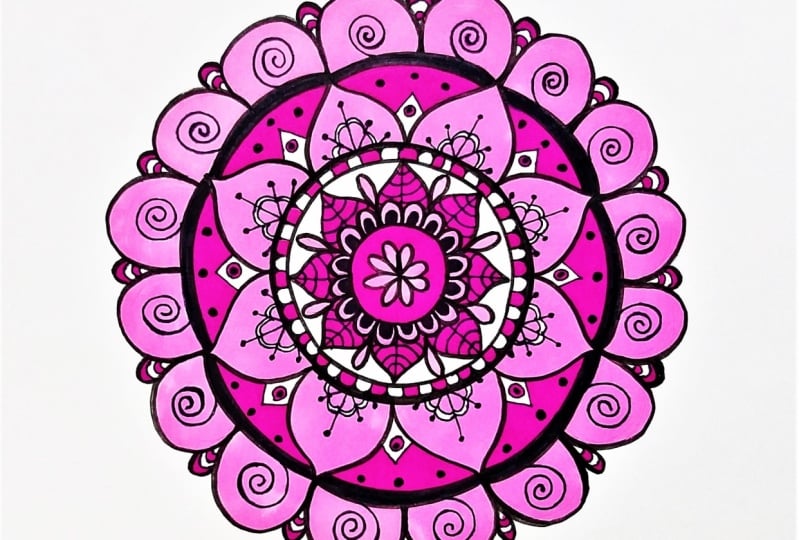 Basic mandala design