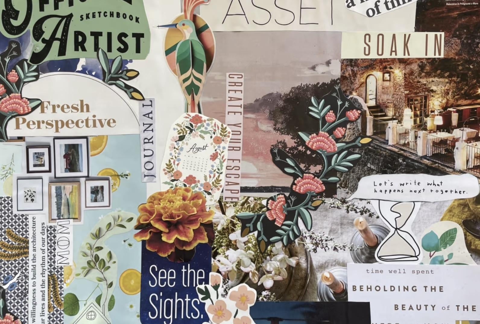 My vision board! - student project