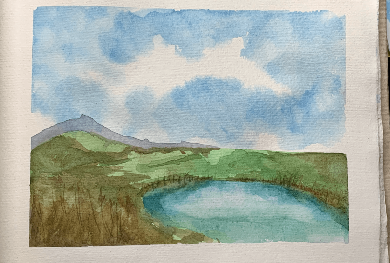 A Simple and Relaxing Landscape for Beginners