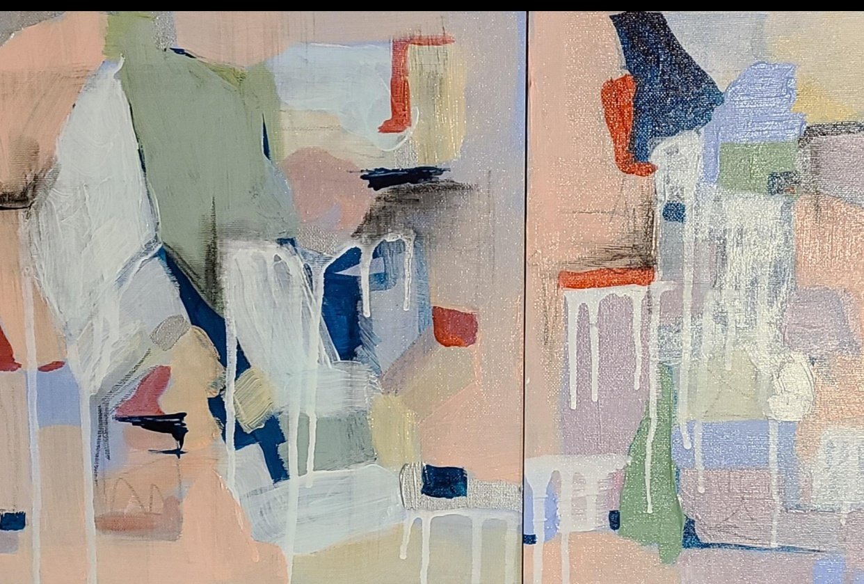 Two Piece Abstract - student project