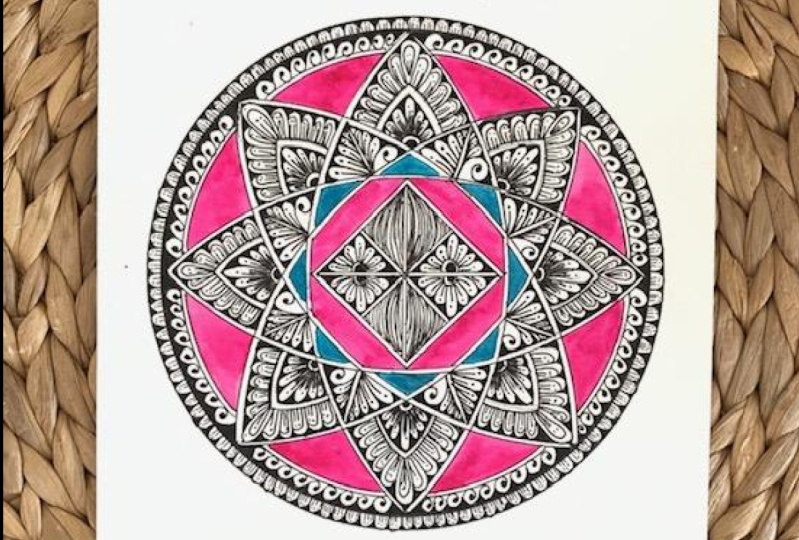 Intricate Geometric Mandala