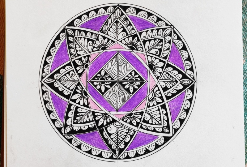 Intricate Geometric Mandala