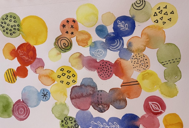 Watercolor Doodles