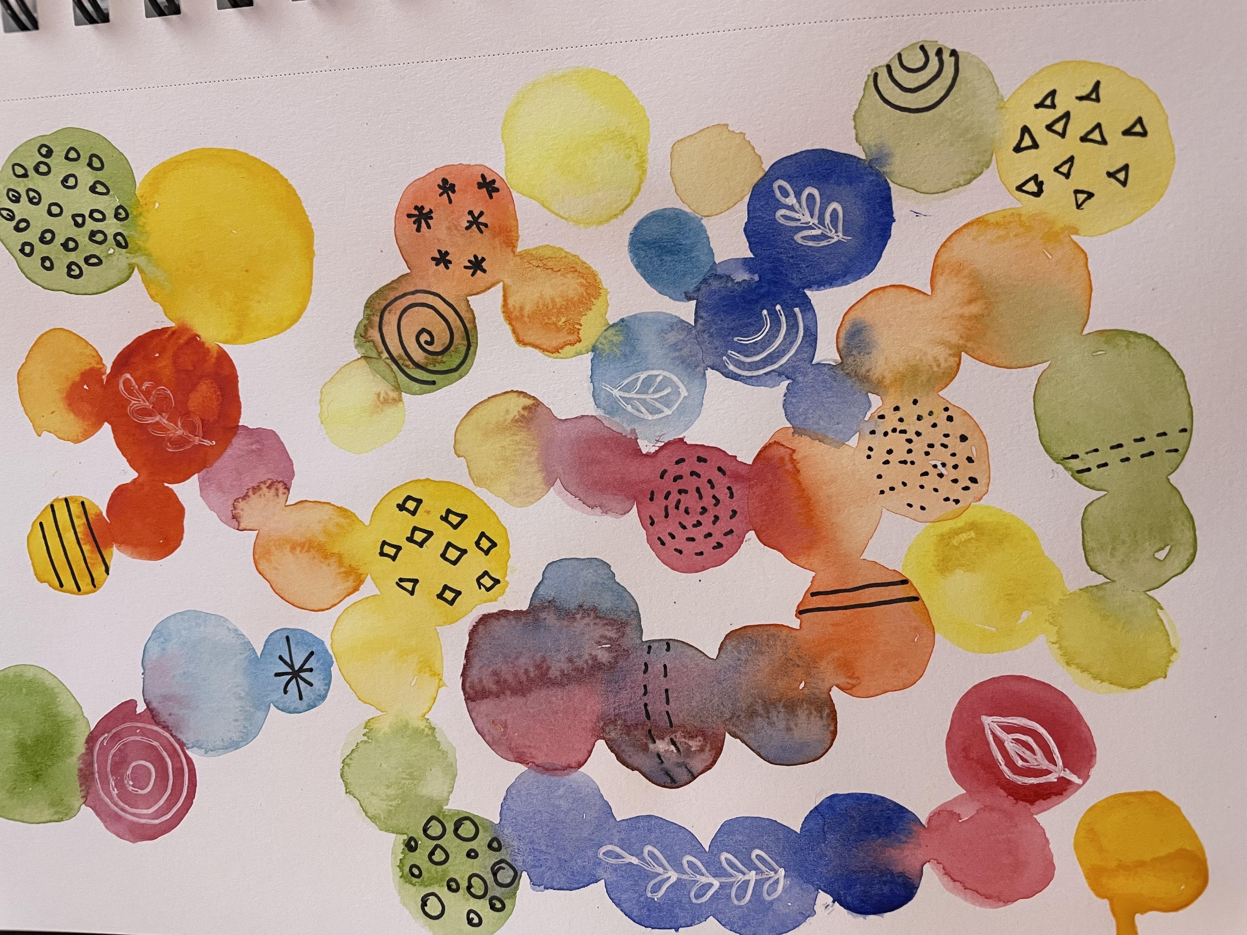 Watercolor Doodles