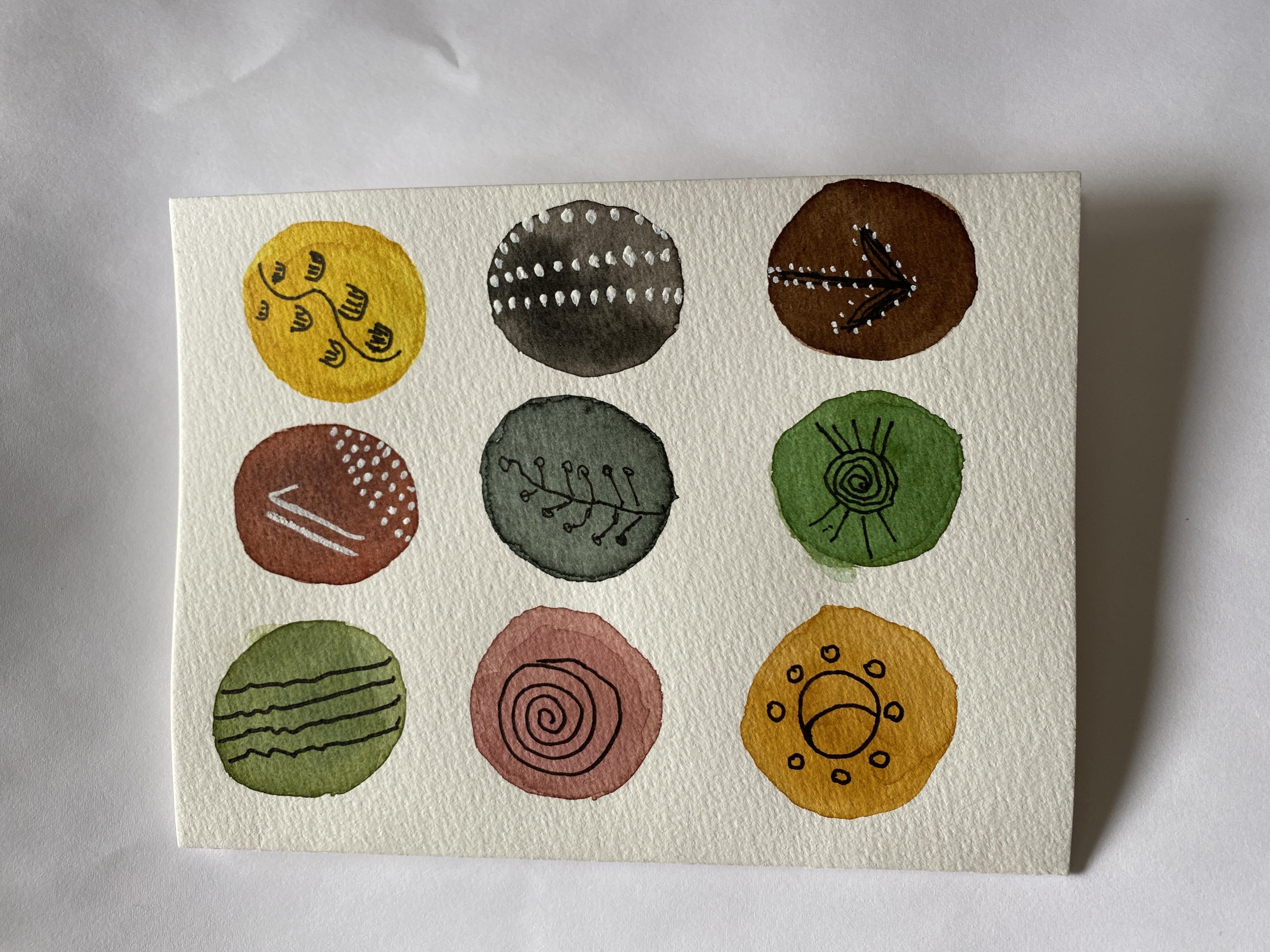 Doodle with symbols - student project