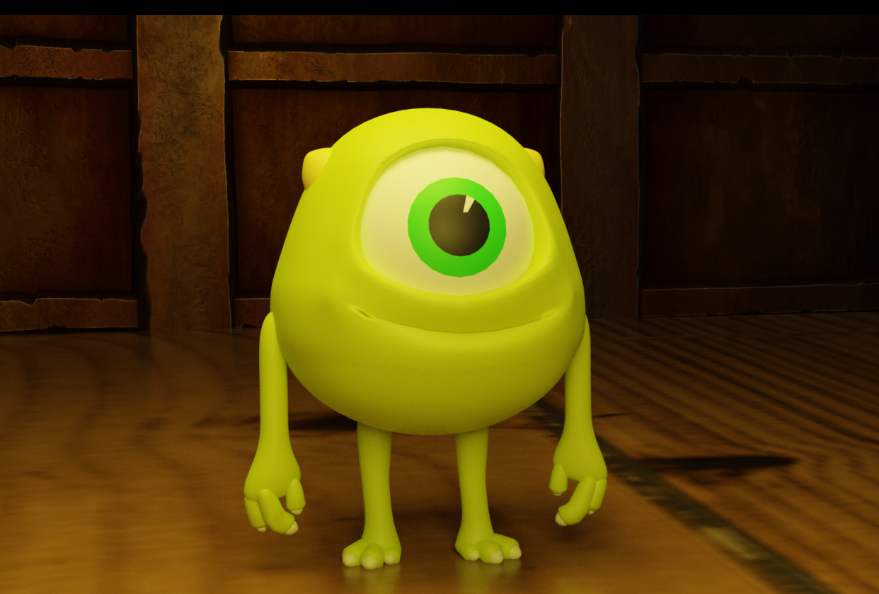 Monsters Inc - student project