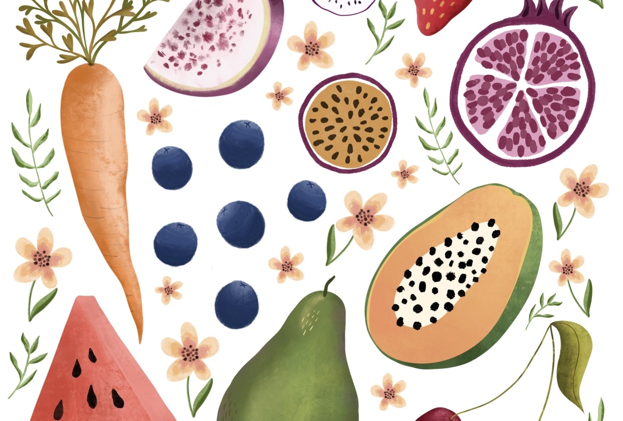 Fruit and Ice Cream - student project