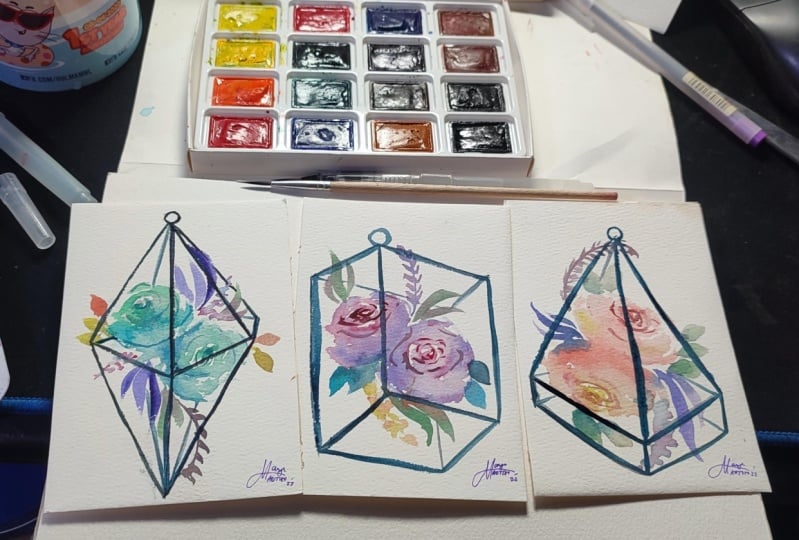 Loose florals