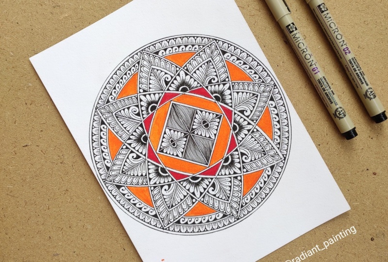Intricate Geometric Mandala