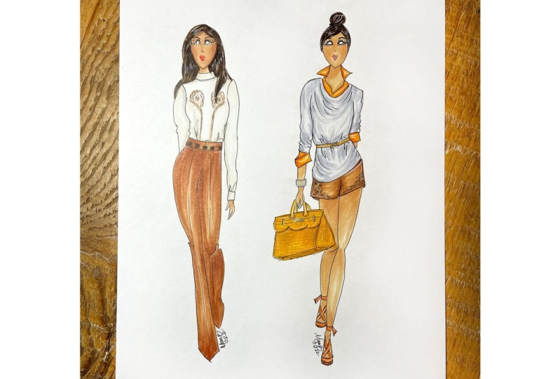 runway illustrations