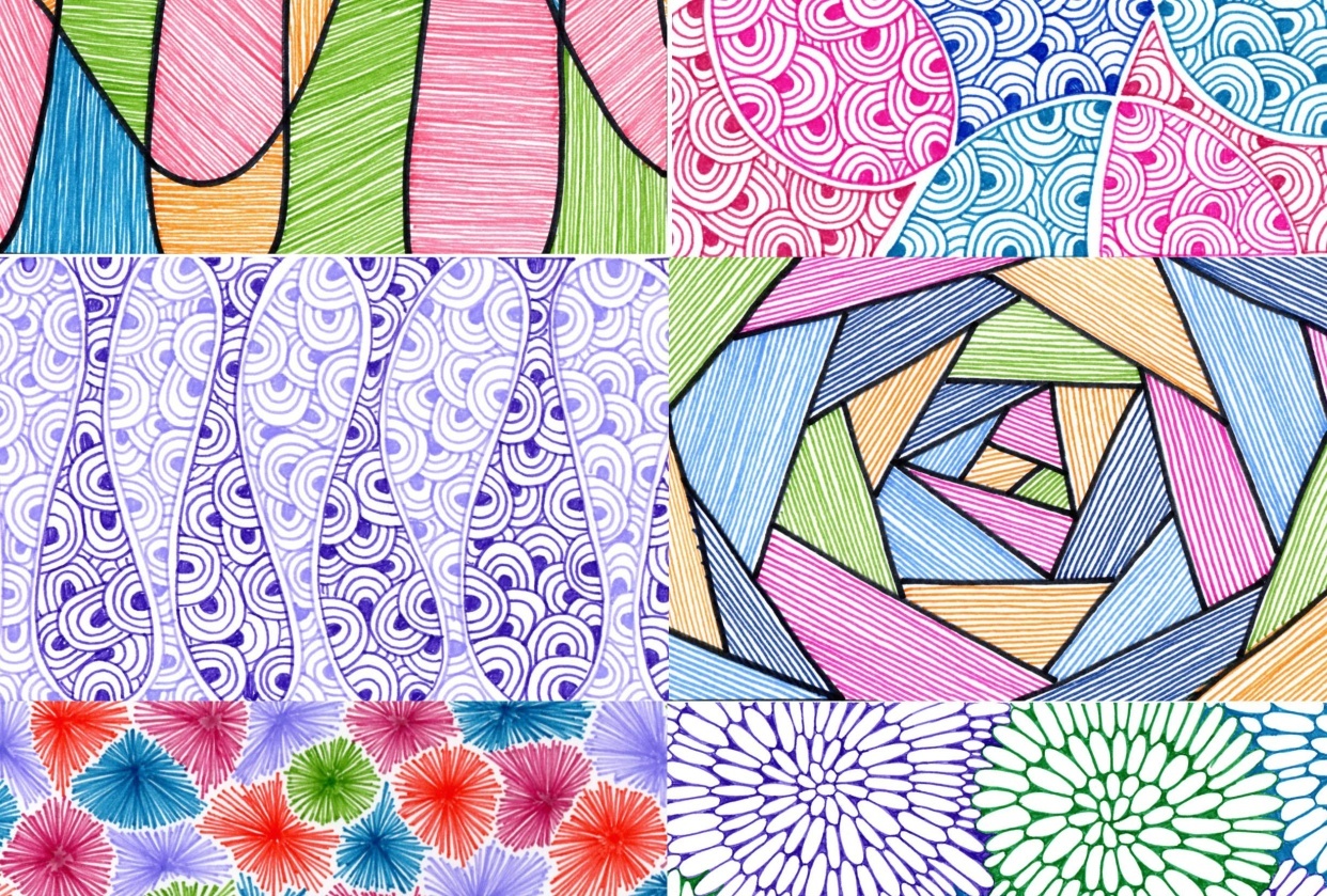 meditative doodles - student project