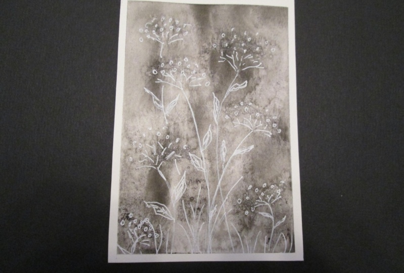 Mixed Media Wildflowers