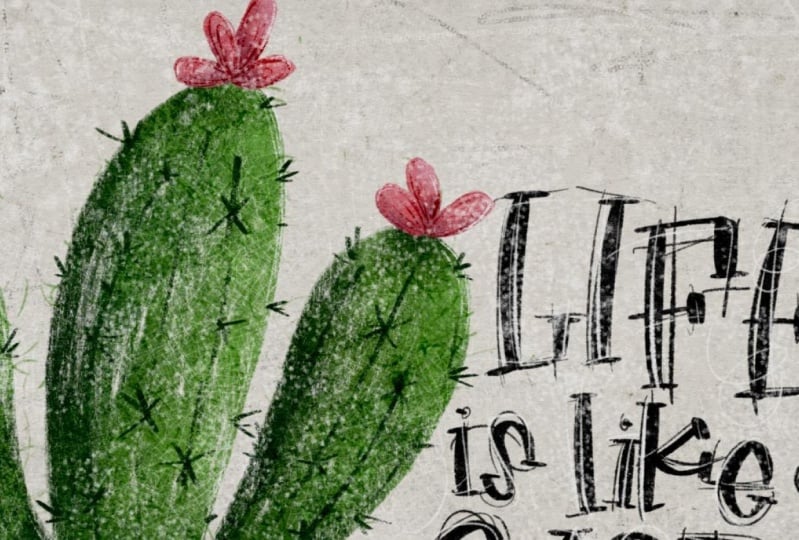 Life is Like a Cactus