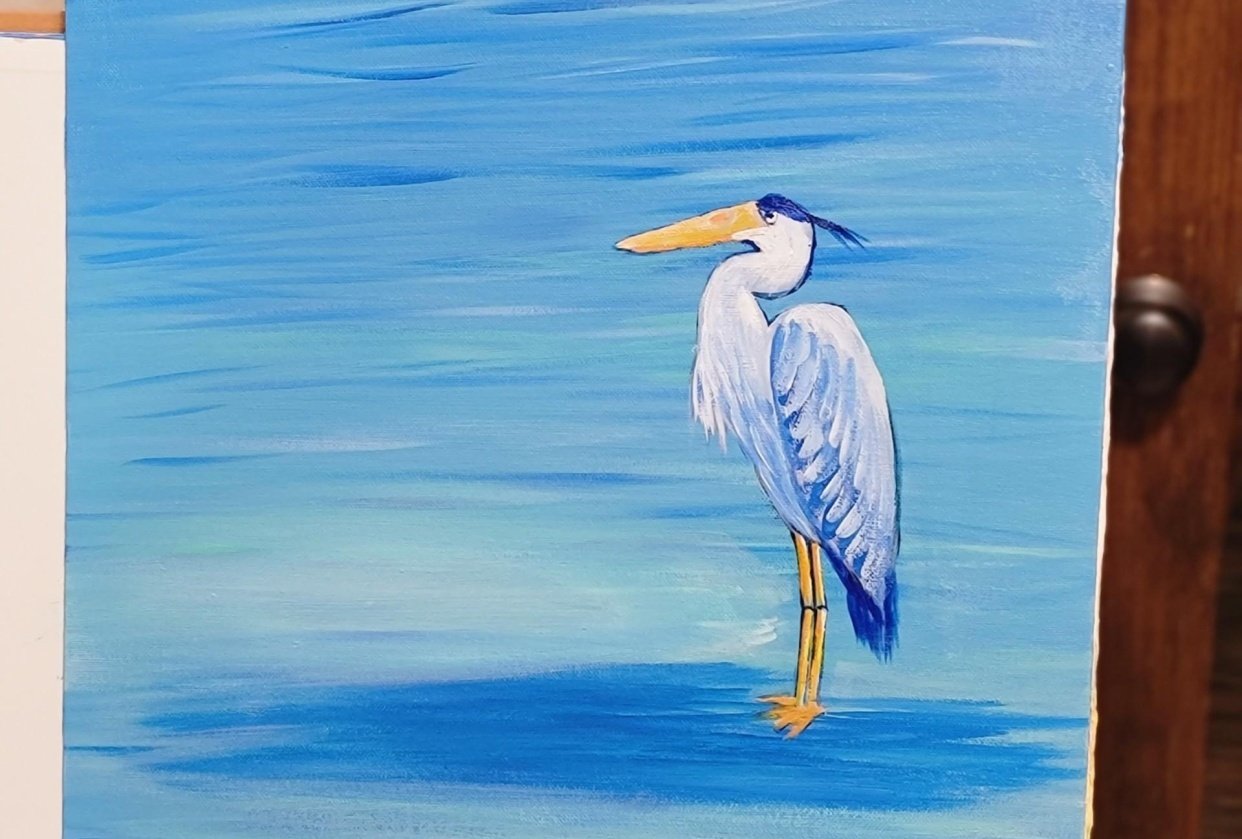 Blue Heron - student project