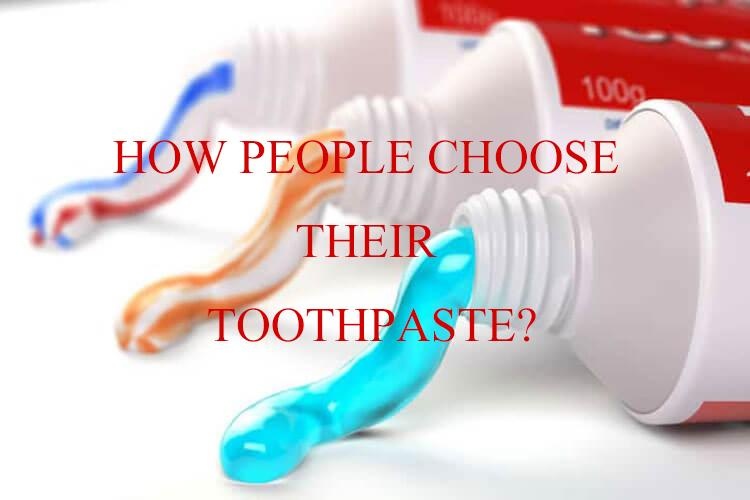 How people choose their toothpaste? - student project