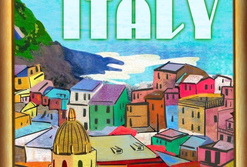 Vernazza Italy Travel Poster