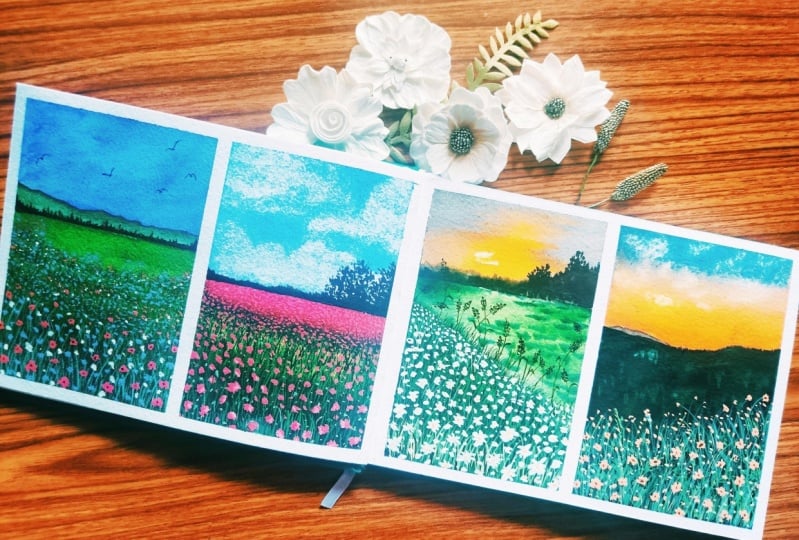 Floral Fields by Payal
