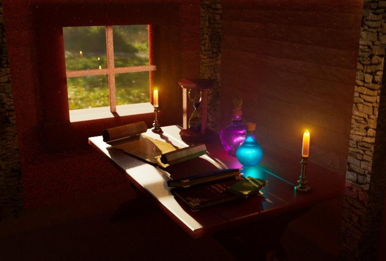 Asael´s desk - student project