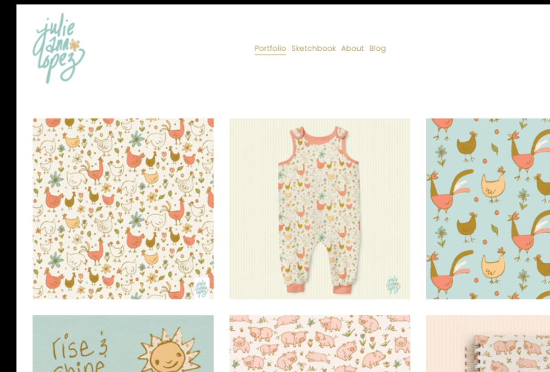 My updated website