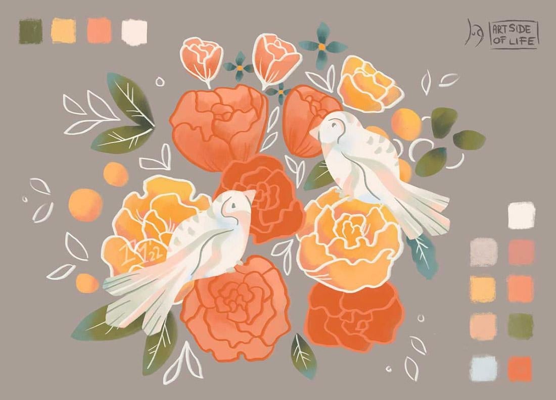 Spring florals