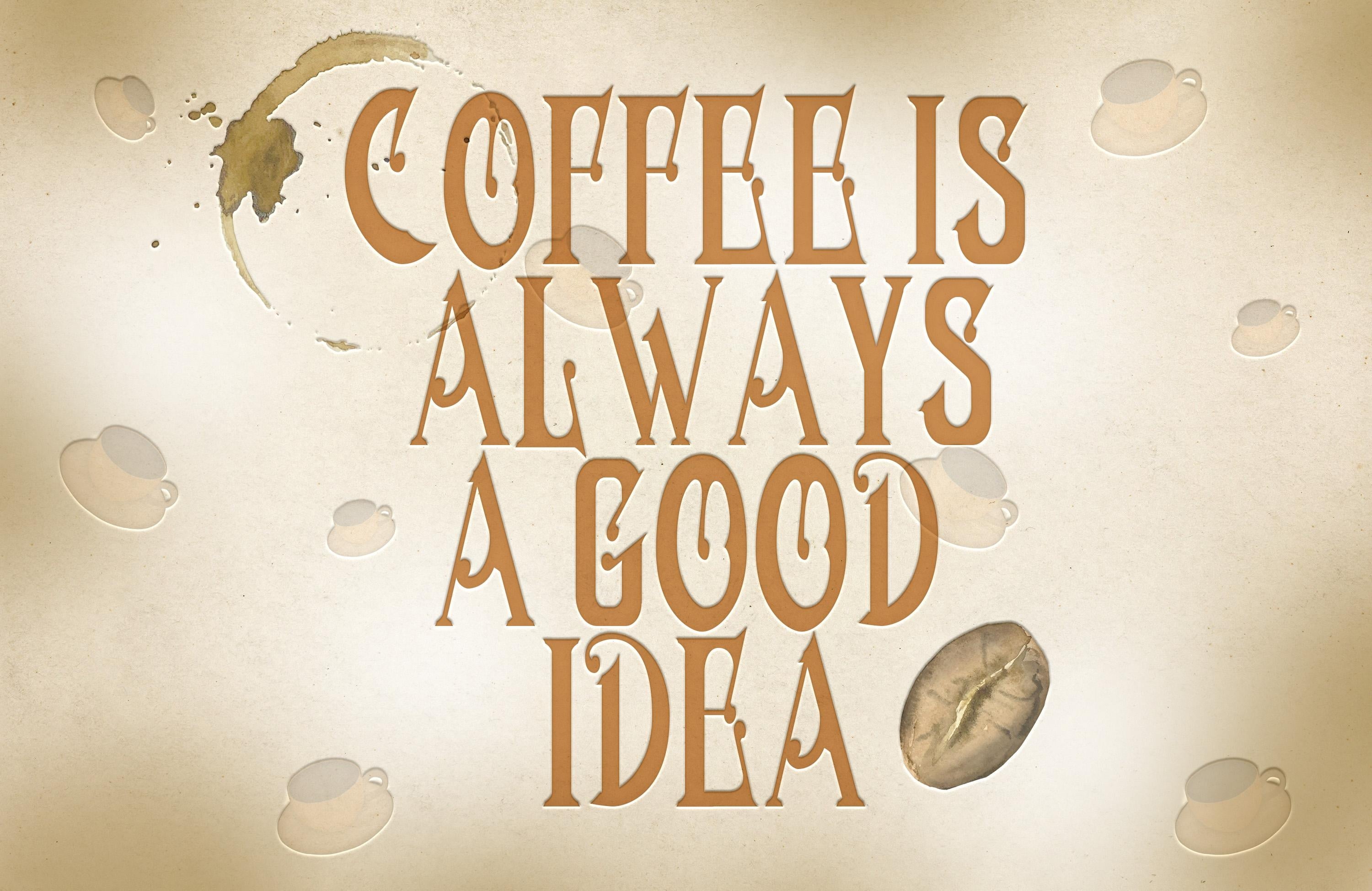 Coffee inspired - student project